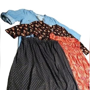 SPENSE   BEACHLUNCHLOUNGE DRESS H&M AND FADED GLORY 4 dresses